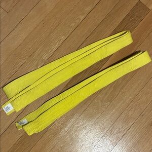 Yellow Martial Arts Belt